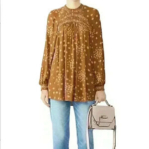 🔥Free People Flowers In Her Hair Tunic Sz XS loose fit TC1